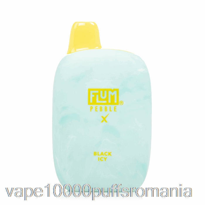 Vape Romania Flum Pebble X 6000 De Unica Folosinta Black Icy